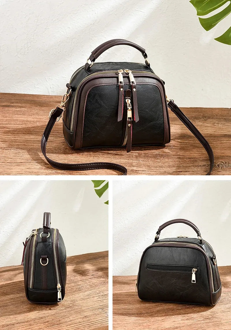 Small Genuine Leather Bag - Novelle