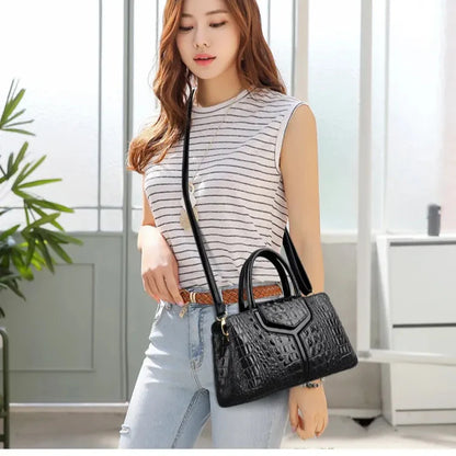 Genuine Leather Bag - Crock