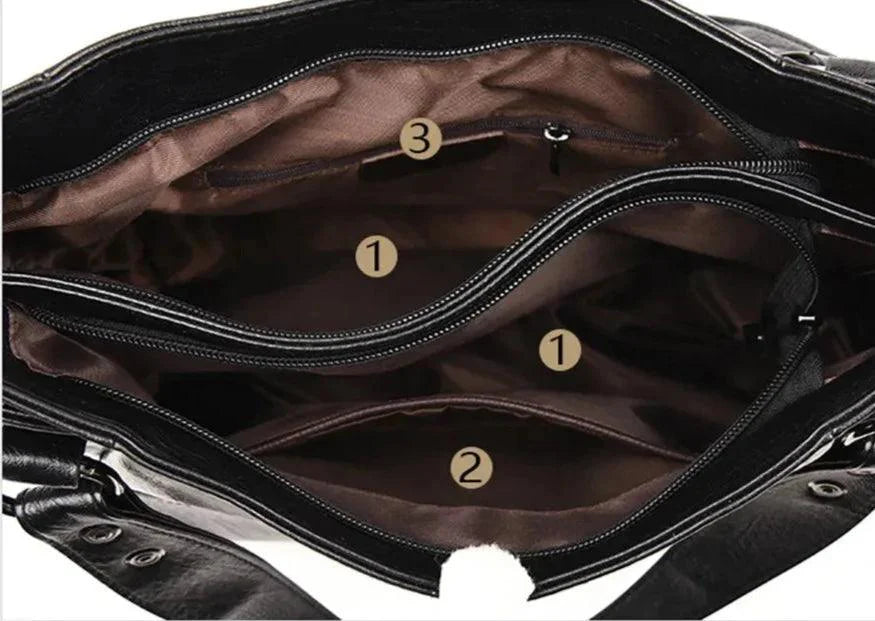 Genuine Leather Bag - Atis