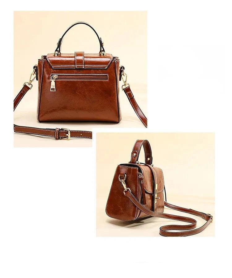 Genuine Leather Bag - Nina
