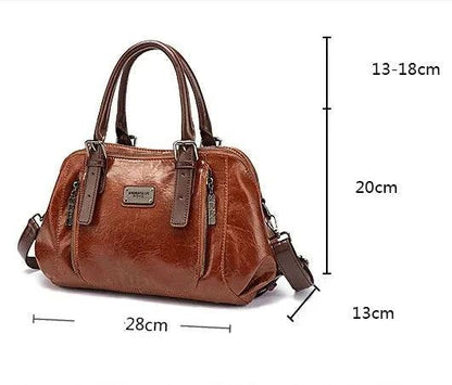 Genuine Leather Bag - Alice