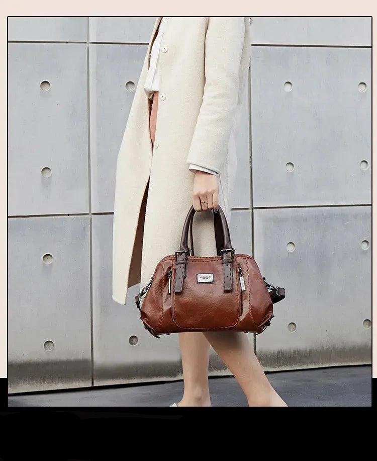 Genuine Leather Bag - Alice