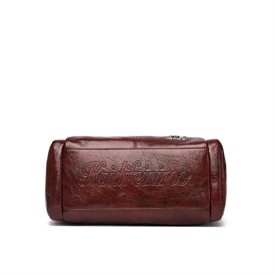 Genuine Leather Bag - Jade