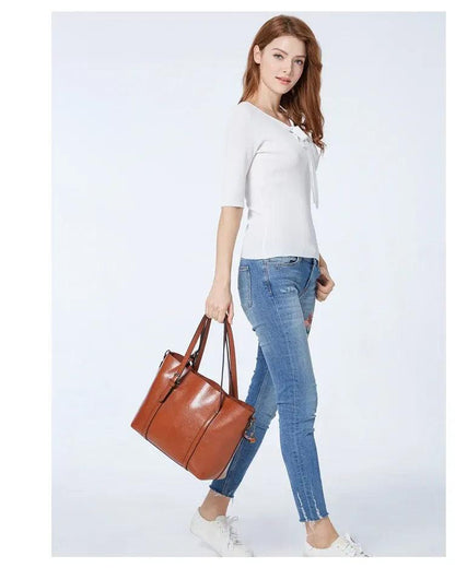 Genuine Leather Bag - Mother