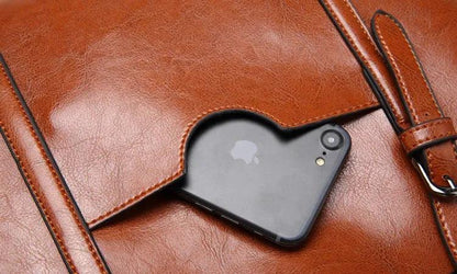 Genuine Leather Bag - Mother