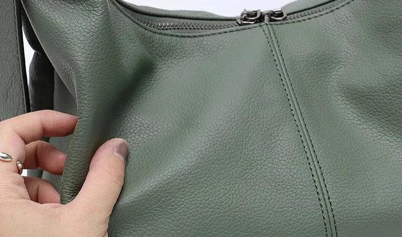 Messenger Style Genuine Leather Bag - Agatha