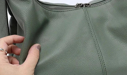 Messenger Style Genuine Leather Bag - Agatha